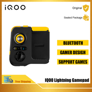 Vivo IQOO Gamepad Lightning Gamepadเชื่อมต่อและเล่นได้ทันทีรองรับเกมขนาดใหญ่เก้าปุ่ม + การออกแบบจอยสติ๊กขนาดใหญ่คีย์ที่กำหนดเองความรู้สึกในการเล่นเกมแบตเตอรี่150ชั่วโมง