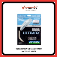 Yonex String BG66 Ultimax Metallic White (SP String)