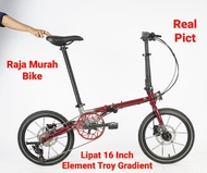 Sepeda Lipat 16 Inch Element Troy Gradient Sepeda Lipat Element Troy Gradient 16 Inch 10sp