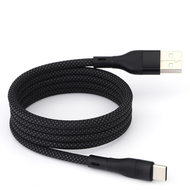 1M 磁吸收納充電線 自動成卷！ Type-c磁吸快充線 iPhone便攜自動收納充電線 小巧整潔磁吸充電線