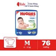Tã dán Huggies Skincare Super Jumbo M76/ L68/ XL60