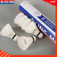LING-MEI 50 LING MEI Badminton Shuttlecock Model 50 Premium Grade Duck Feathers