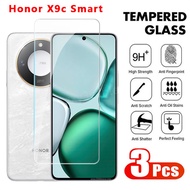 Tempered Glass Screen Protector For Honor X9C Smart X60 5G 2024 Full Cover Transparent Glass film Fo