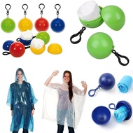 PORTABLE KEYCHAIN RAINCOAT SPACE SAVER RAINCOAT FOR EMERGENCY USE RAINCOATS