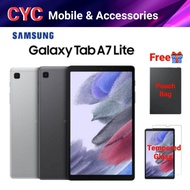 Samsung Tab A7 Lite Wifi T220 (Ram4GB+Rom64GB) Original Samsung Malaysia 1year warranry + Free Pouch Bag &amp; Tempered Glass