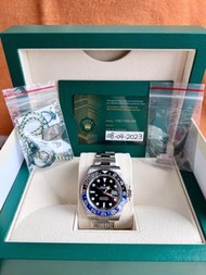全新Rolex 勞力士 Batman | GMT-Master II 藍黑圈 126710BLNR | 2023年4月 | 全套齊 | 40mm | 蠔式鋼 Oyster帶 🤩
