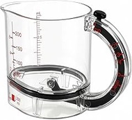 1PC 4-in-1 Adjustable Measuring Cup – All-in-One Multi-Functional Squeegee-Style Sealed Base Cup (25