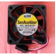 Japan Sanyo 9WF0624H7D03 6015 24V 0.12A Fanaco Equipment Dedicated Fan