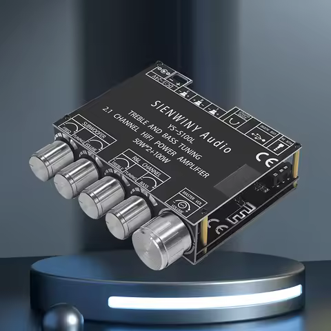 2.1 3 Channel Audio Stereo Subwoofer Amplifier Board Bluetooth-compatible 5.1 CS8673E Amplifier Boar