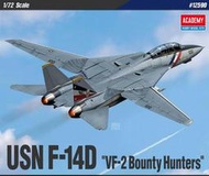 【上士】現貨 愛德美 Academy 1/72 USN F-14D VF-2 賞金獵人 12590