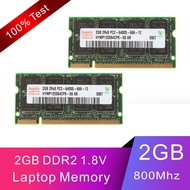 4GB ( 2x 2 GB ) Hynix 2GB 2Rx8 DDR2 800MHz PC2-6400S 200Pin SO-DIMM Laptop RAM Memory 200Pin Noteboo