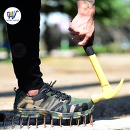 Safety Boot Shoe Low Cut Safety Outdoor Army Camouflage Kasut Safety Army Camouflage Kasut keselamat