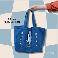 กระเป๋าผ้า Tote Bag NEW JEANS Collection