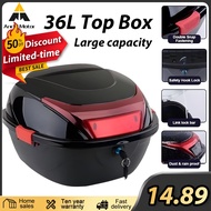 32L/36L Motor Top Box Motorcycle Top Box Trunk ABS Material motorcycle accessories Storage Box