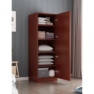 Locker Children's Household Balcony Fixable Wardrobe Bedroom Wardrobe Solid Wood Simple Single Door 
