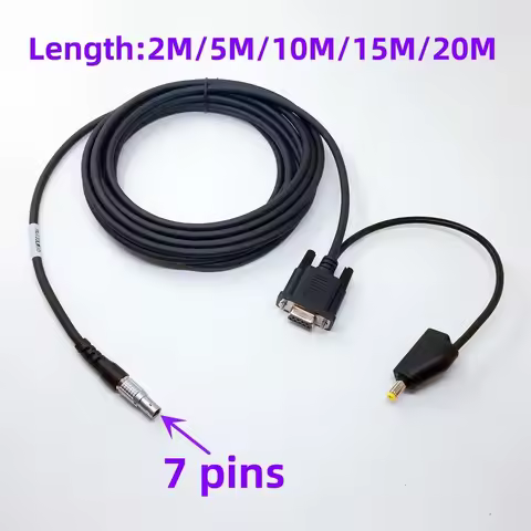 CHCNAV GNSS GPS I80 I50 X11 X9 X12 T6 T7 EFIX F7 Cable RS232 Static Measurement for CHC COM 7 Pin wi