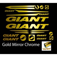 【Ready Stock】❦GIANT BIKE FRAME DECALS