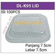 ALUMINUM FOIL BOX CONTAINER LID DL - K95 LID - FOOD GRADE