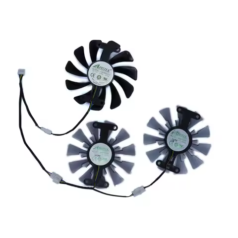 3Pcs/Set,GPU Cooler,Graphics Cards Fan,GAA8S2U GA91S2H,For SOYO RX 5700 XT,For Yeston RX580 8G D5 Ga