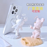 Cute Violent Bear Creative Mobile Phone Holder Desktop Tablet Stand Mobile Phone Stand Bed Desktop Card