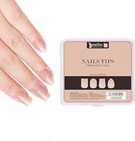 Beautilux 120pcs False Nails Soak Off Nails American Use for Home Manicure (CJP120-05, CJP120-05)