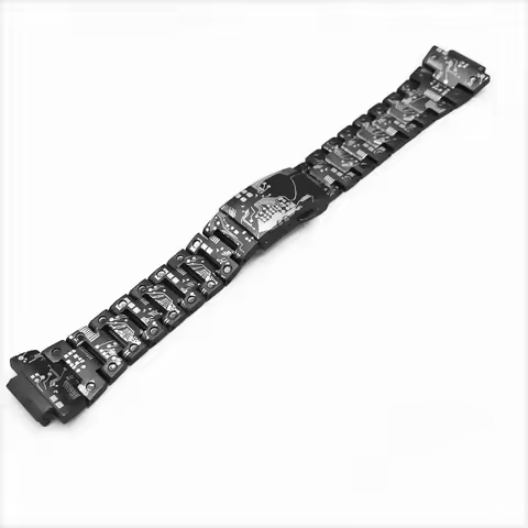 DW5600 GW5610 Titanium Case Mod Kit For Casioak Watch Metal Bezel And Strap G5600E GWB5600 GWM5610 D