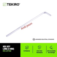 TEKIRO 4MM LONG L-WRENCH / LONG L-WRENCH/TOOLS TOOLS