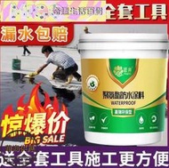 【廠商直銷】防水膠補漏屋頂防水材料屋面樓頂平房裂縫瀝青聚氨酯外墻防水涂料