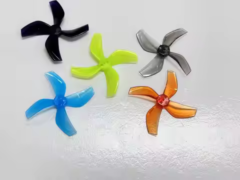 4Pairs 8Pcs GEMFAN D51 2020 2x2x4 2inch 50.3mm 4-Blade PC Propeller 1.5mm for RC FPV Racing Freestyl