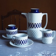 1970年德國 Schirnding Bavaria 骨瓷 咖啡 / 茶具組