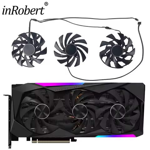 New PLD10015B12H Cooling Fan for Gigabyte AORUS GeForce RTX 3060ti 3070 MASTER Graphics Card Fan 90m