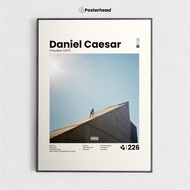 Daniel Caesar Poster - Freudian - Minimalist Wall Decoration Frameblock - Posterhead