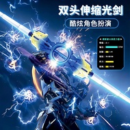 Fire Spinning Spark Double-Blade Light Sword Rotating Luminous Sword Toy Boy Cool Double-Headed Swor