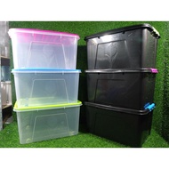 #9830 Unibox 40Liters Storage Box (Black Color)