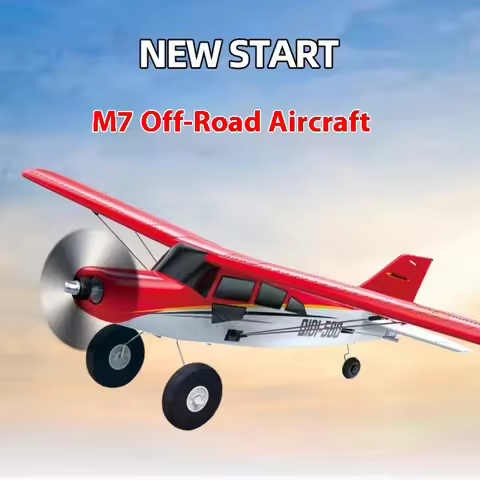 Qidi560 M7 Rc Plane Off-Road 4ch Remote Control Airplane With 500mm Wingspan Fixed Wing Aircraft Mod