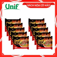 COMBO 10 PACKAGES OF HOT SPICY BEEF NOODLES BEEF FLAVOR NOODLE UNIF Instant Noodle