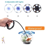 YGBG HD Inspection Camera, 408P/720P/1080P IP67 Waterproof Inspection Camera, 3 in 1 Universal LED L