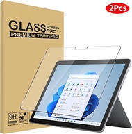 2Pcs Tempered Glass Screen Protector for Microsoft Surface Pro 9 Pro 8 7 6 5 4 3 Pro X 13 Inch Surface Go 2 3 Screen Protective Glass Film