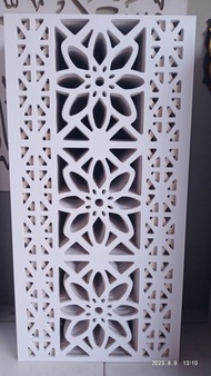 KRAWANGAN PVC BOARD/ornamen pvc board 40x80x5mm