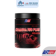 Qiuyu Channa Red Plus /Pellet Channa /Red&Yellow 100G