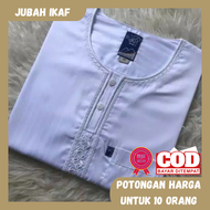 Jubah Gamis Pria Putih Polos Murah Jubah Ikaf Putih Import - EXCLUSIVE MURAH COD MUSLIM LEBARAN