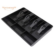 Cash Register Drawer - Cash Money Tray Replacement 4 Bill/3 Coin Cash Register Insert Tray,12.6 x 9.