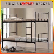 Shopipi Double Decker Bed Frame / Double Decker Frame Metal / Katil Double Decker / Katil 2 tingkat/