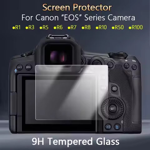For Canon EOS R6 III R5 II R3 R7 R8 R50 R10 Digital Camera Ultra Clear 2.5D Anti-Scratch 9H Tempered