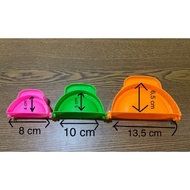 Plastic pastel molds, jumbo pastel molds, large pastel molds, large pastel molds, small pastel molds