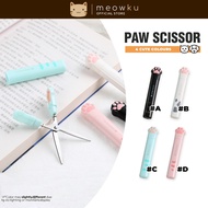 READY STOCK 🐱 Cat Paw Shaped Scissor (Gunting Bentuk Kucing)