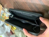 PIGUET伯爵碳纖維紋路中性長夾