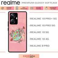 Glossy Softcase For REALME 10 4G | 10 5G | 10 Pro 5G | 10 Pro Plus + 5G | 9 Pro [Quotes]