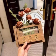 Flower arrangement homestay residential high-end digital house number Unit Number Signage HDB Unit C