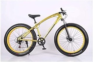 Fashionable Simplicity High-carbon Steel Frame Dual Disc Brake Hardtail Mountain Bike All Terrain Bicycle Anti-Slip Bikes 24 Inch 7/21/24/27 Speed 26 Inches 7 Speeds